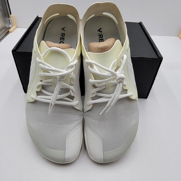 Vivobarefoot Shoes Mens Sz 11 White Recycled Mesh Barefoot Sneaker 309092-06 259